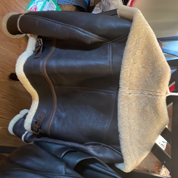 1 brown ugg coat and one black north face jacket - Picture 2 of 4